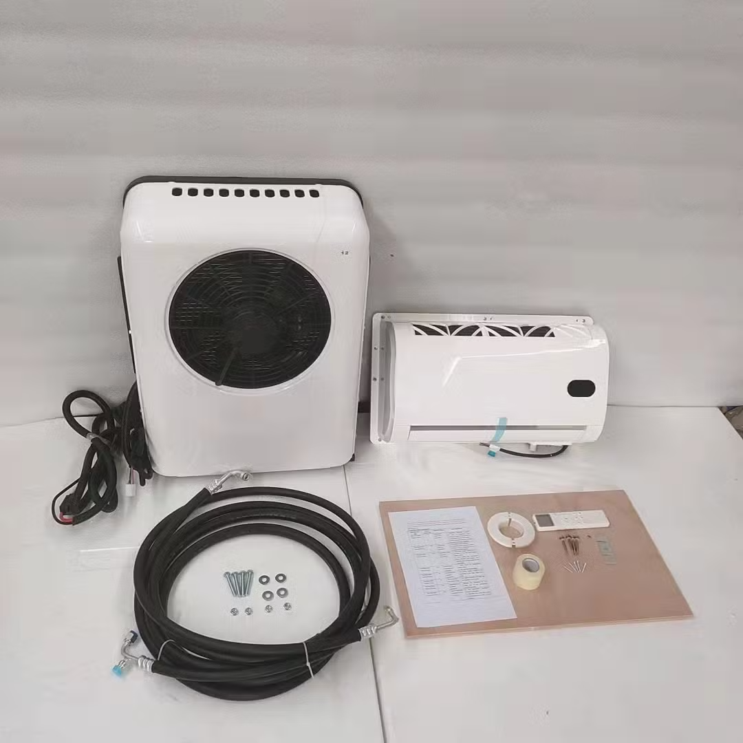 12V Battery Operated Truck Sleeper Air Conditioner – Rear Mounted Split Parking AC for Trucks - Image 2