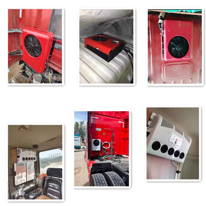 12V Battery Operated Truck Sleeper Air Conditioner – Rear Mounted Split Parking AC for Trucks - Image 3
